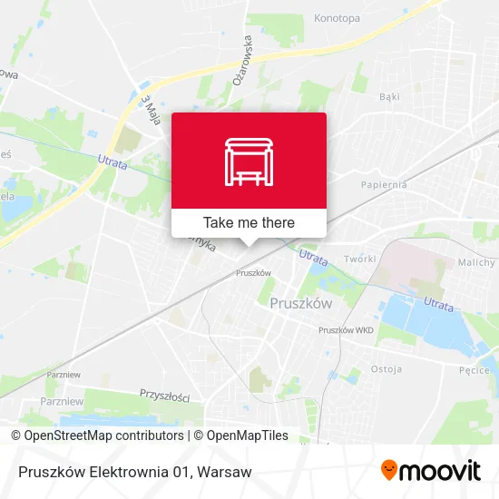 Карта Pruszków Elektrownia 01