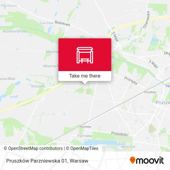 Карта Pruszków Parzniewska 01