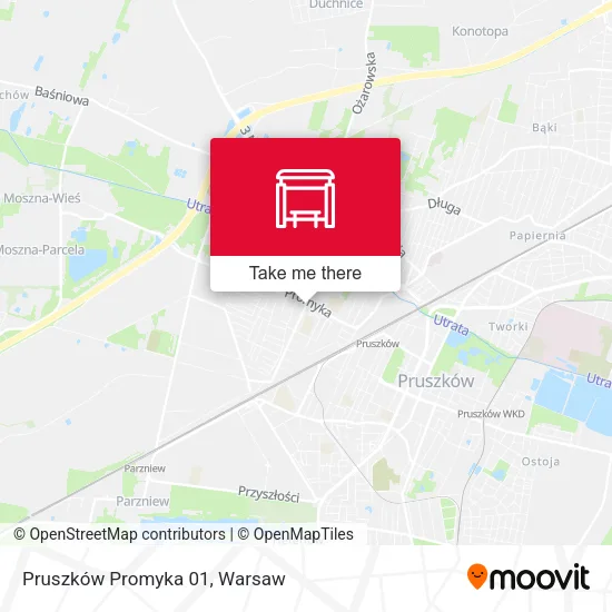 Карта Pruszków Promyka 01