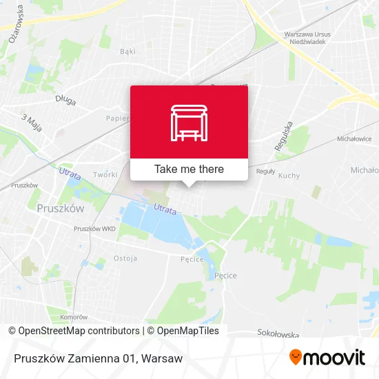 Карта Pruszków Zamienna 01