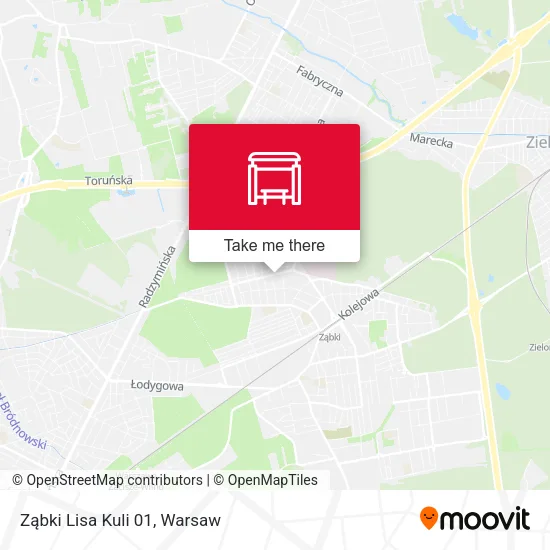 Карта Ząbki Lisa Kuli 01