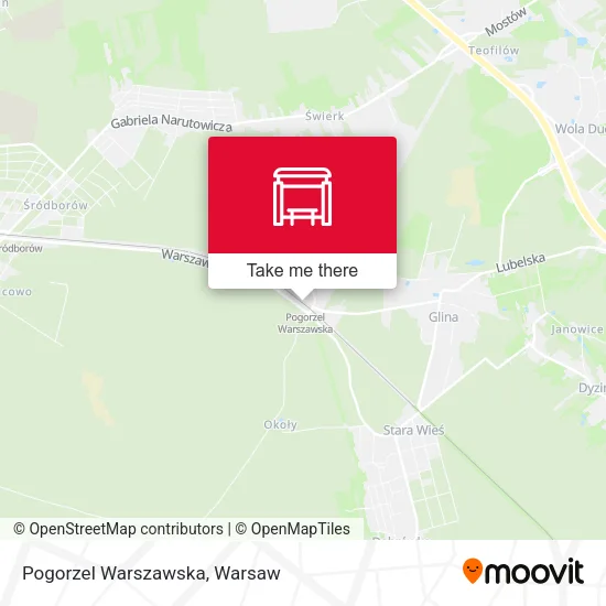 Карта Pogorzel Warszawska