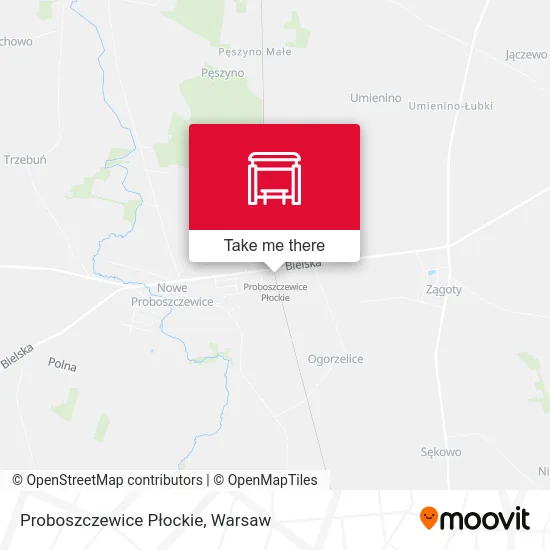 Карта Proboszczewice Płockie