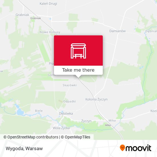 Wygoda map