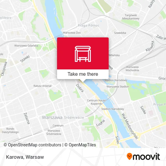 Карта Karowa