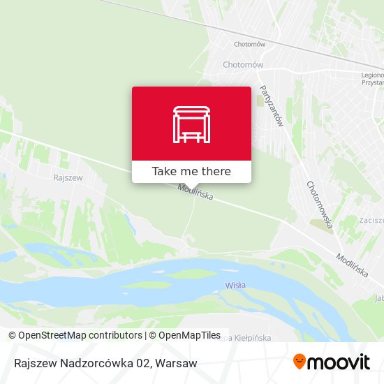 Карта Rajszew Nadzorcówka 02