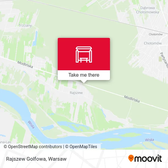 Карта Rajszew Golfowa