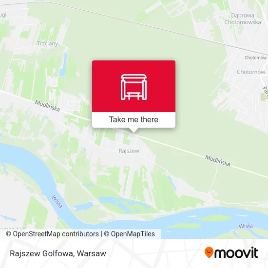 Карта Rajszew Golfowa