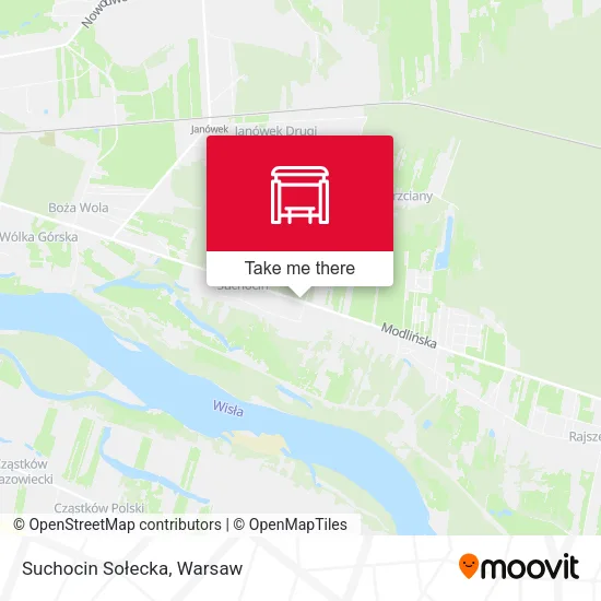 Карта Suchocin Sołecka