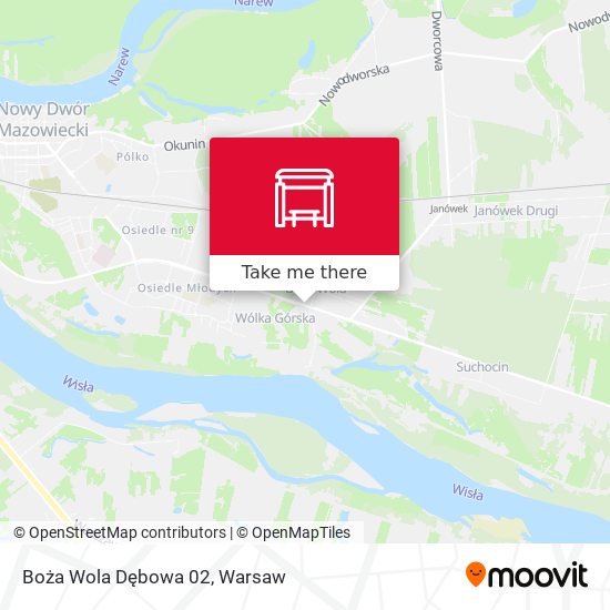 Boża Wola Dębowa map