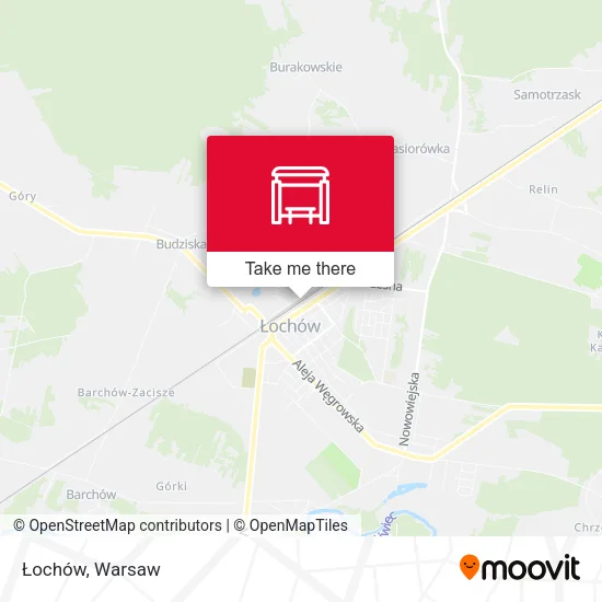 Карта Łochów