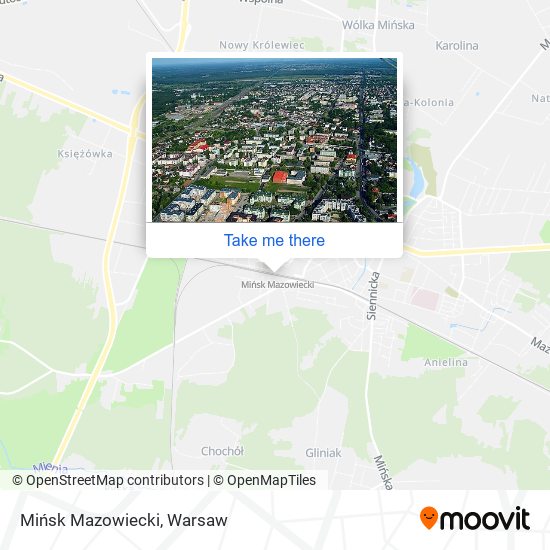 Mińsk Mazowiecki map