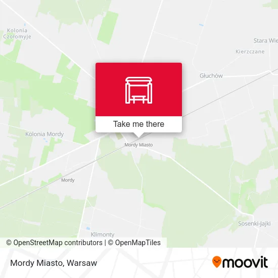 Карта Mordy Miasto