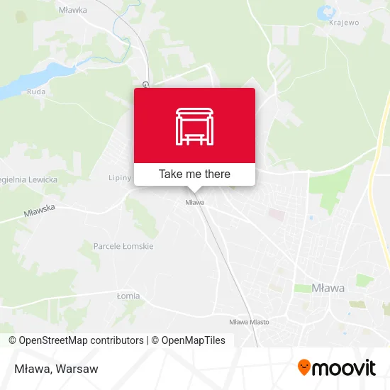 Карта Mława