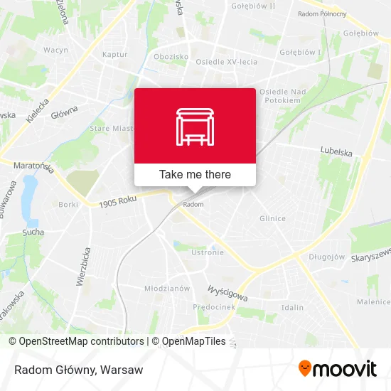 Карта Radom Główny