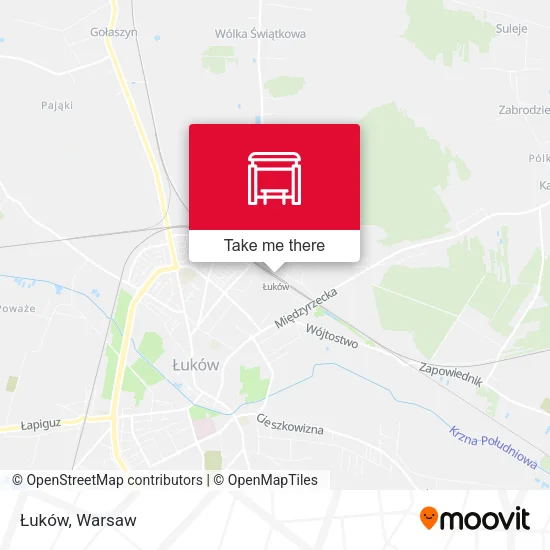 Карта Łuków