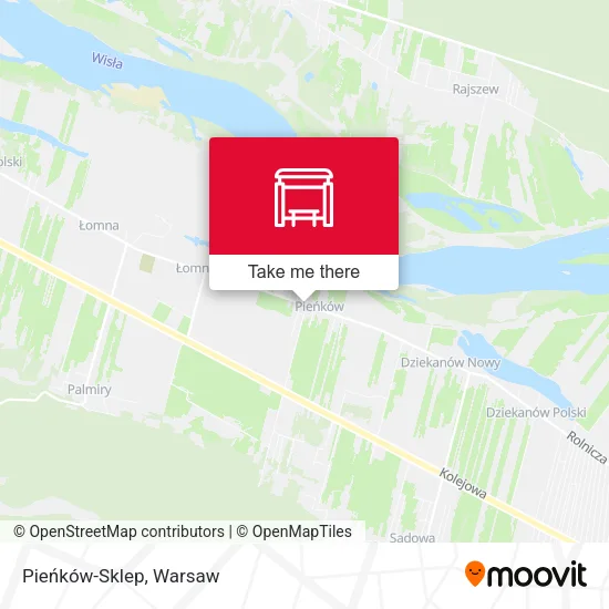 Карта Pieńków-Sklep