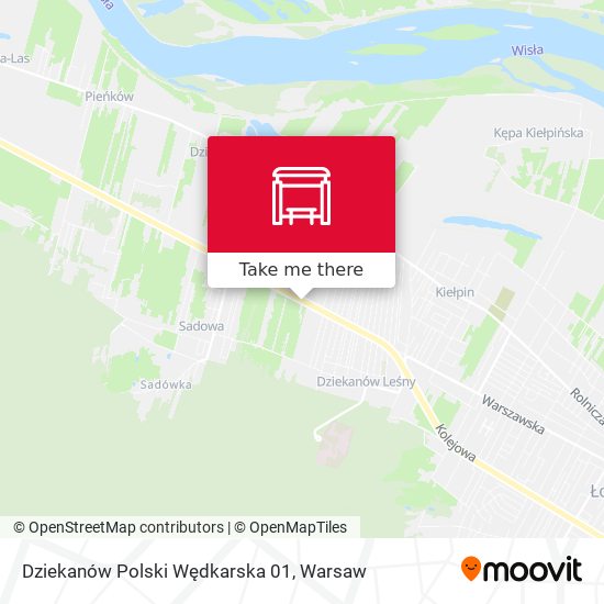 Dziekanów Polski Wędkarska 01 map