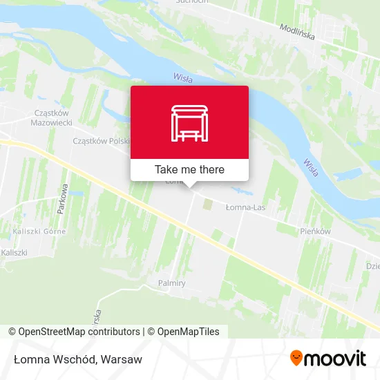 Карта Łomna Wschód