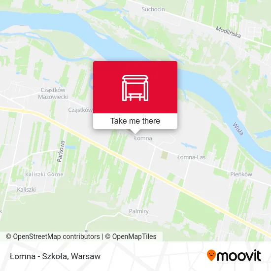 Карта Łomna-Szkoła