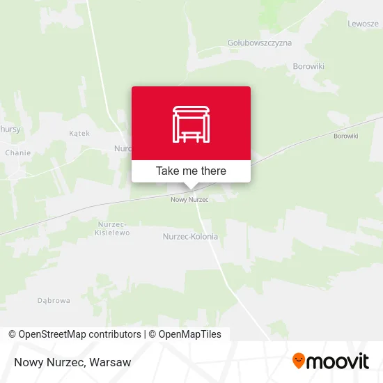 Карта Nowy Nurzec