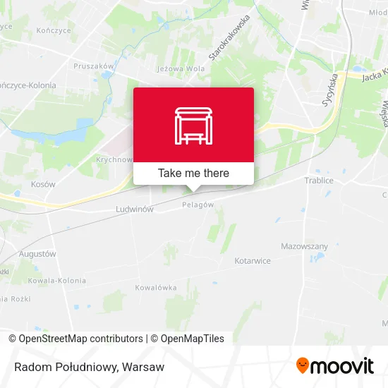 Карта Radom Południowy