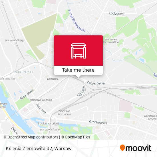 Księcia Ziemowita 02 map