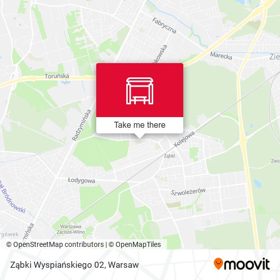 Ząbki Wyspiańskiego 02 map