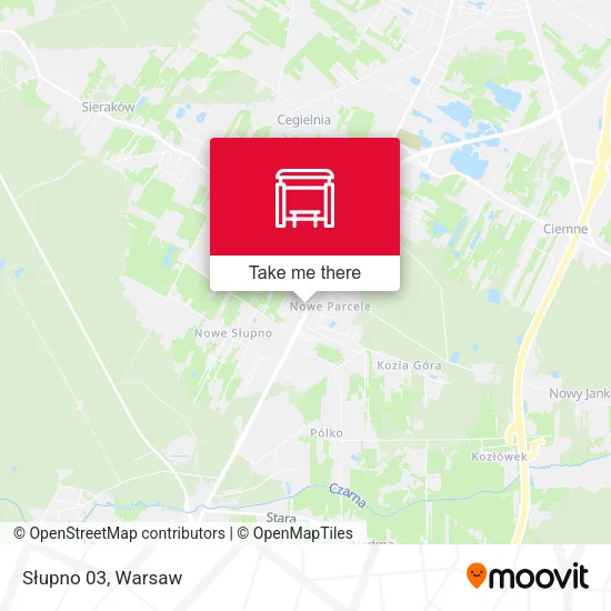 Карта Słupno 03