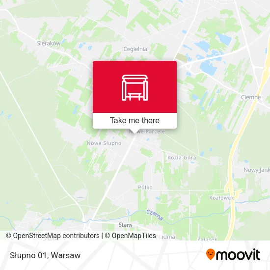 Карта Słupno 01