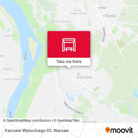 Карта Karczew Wysockiego