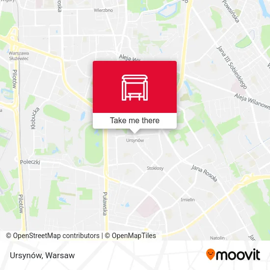 Карта Ursynów