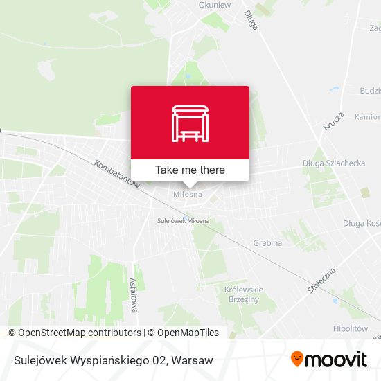 Карта Sulejówek Wyspiańskiego 02