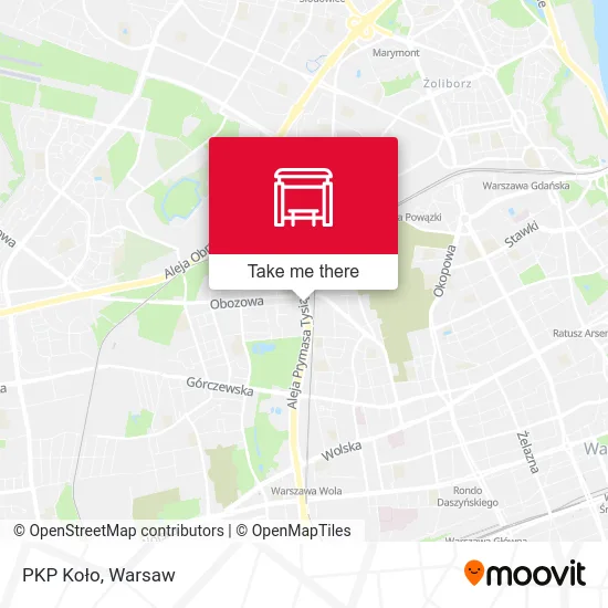 Карта PKP Koło