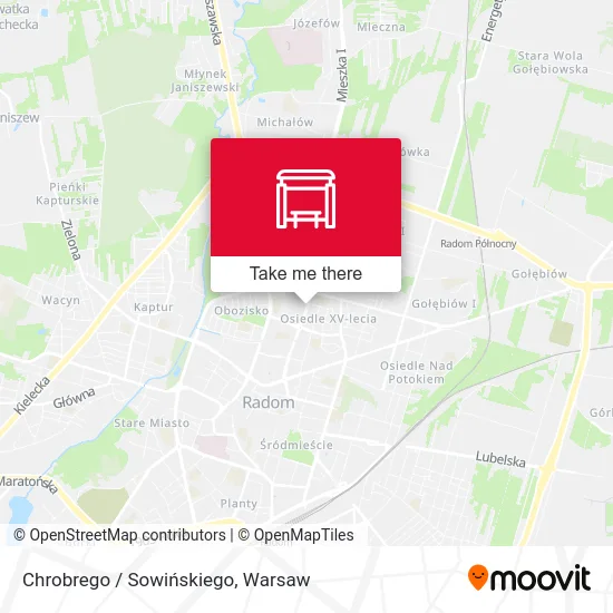 Карта Chrobrego / Sowińskiego