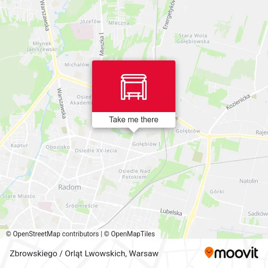 Карта Zbrowskiego / Orląt Lwowskich