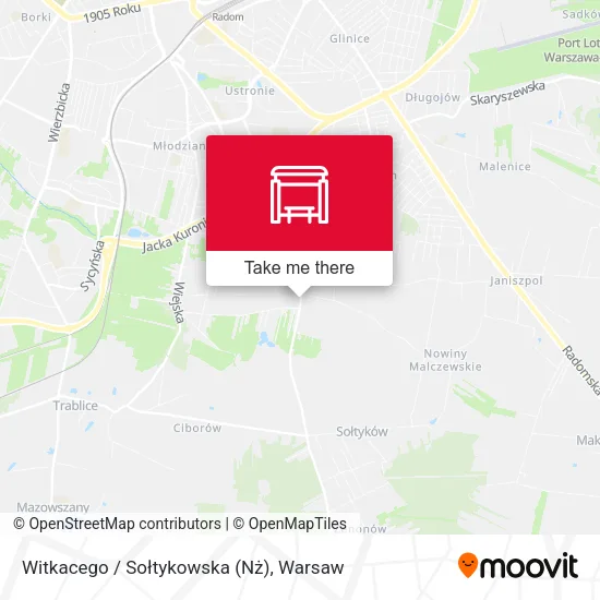 Карта Witkacego / Sołtykowska (Nż)