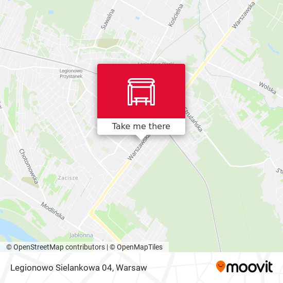 Legionowo Sielankowa 04 map