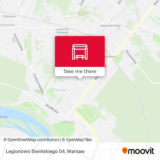 Legionowo Siwińskiego 04 map