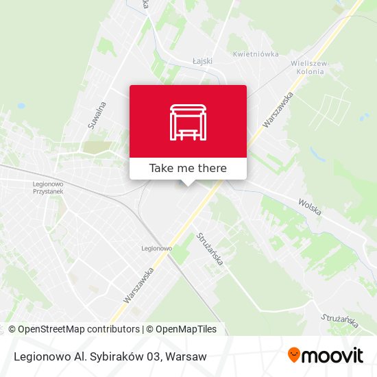 Legionowo Al. Sybiraków 03 map