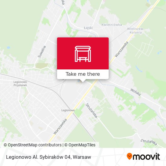 Legionowo Al. Sybiraków 04 map