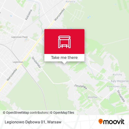 Legionowo Dębowa 01 map