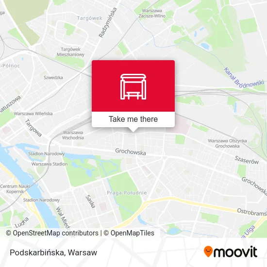 Карта Podskarbińska
