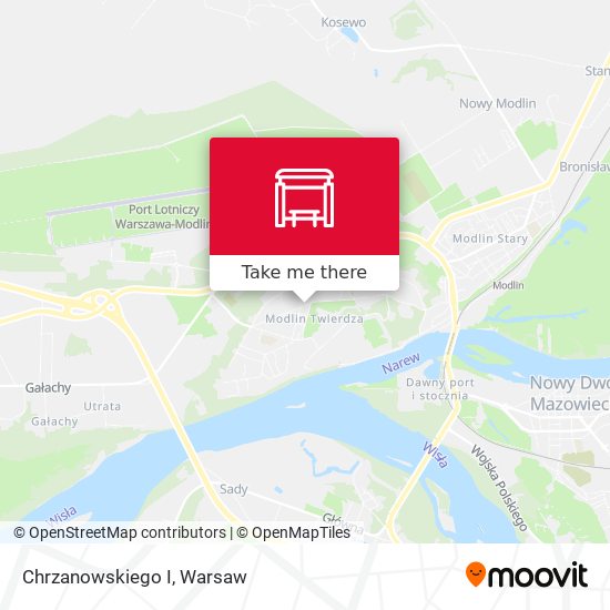 Chrzanowskiego I map