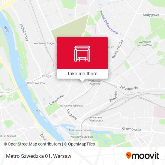 Metro Szwedzka 01 map