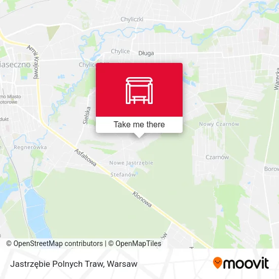 Карта Jastrzębie Polnych Traw