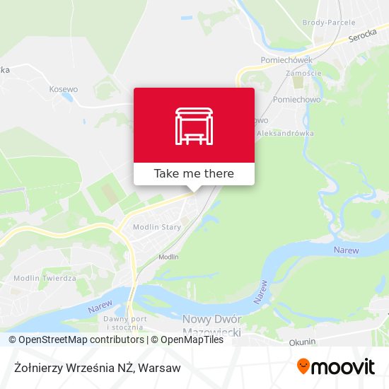 Żołnierzy Września NŻ map