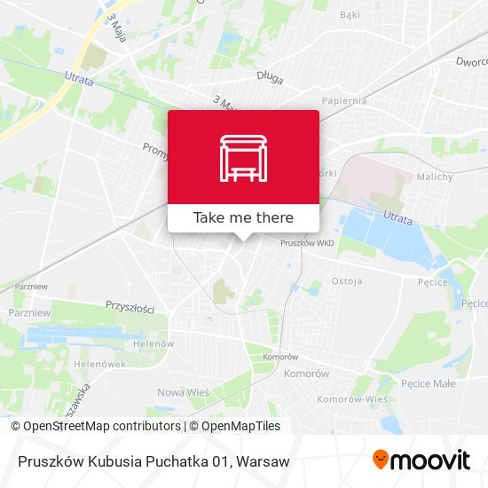 Карта Pruszków Kubusia Puchatka 01