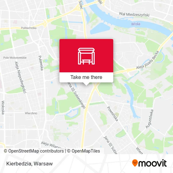 Карта Kierbedzia