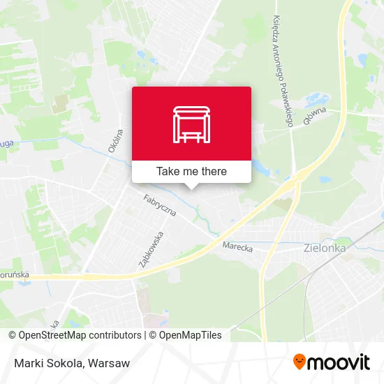 Карта Marki Sokola